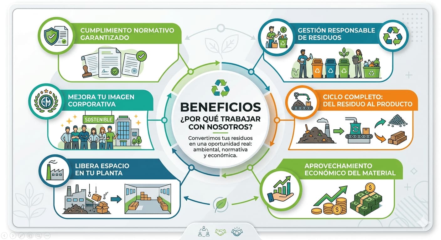 Beneficios DJPLAS: cumplimiento normativo, gestión responsable, ciclo completo y más
